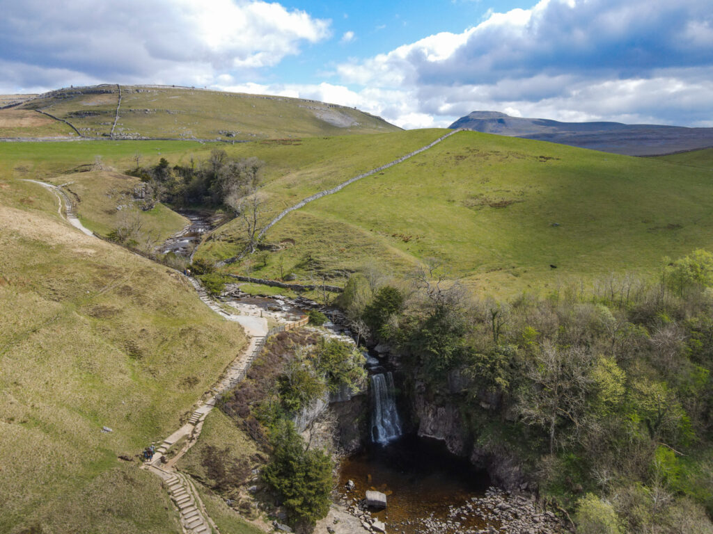 ingleton falls, yorkshire dales