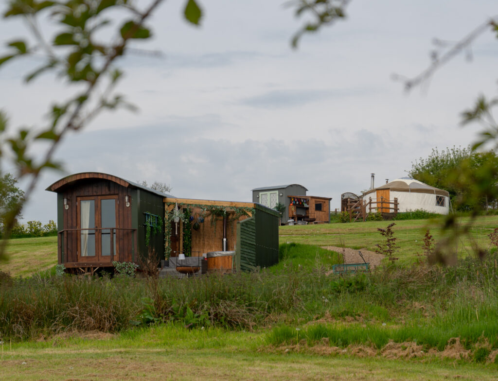 little oakhurst boutique glamping. ribble valley. lancashire accommodation for walking hikers.